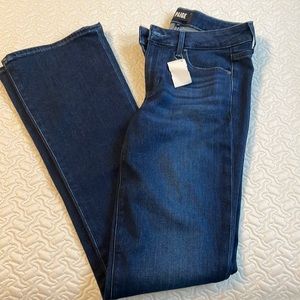 NWT Paige Manhattan Mid Rise Slim Boot